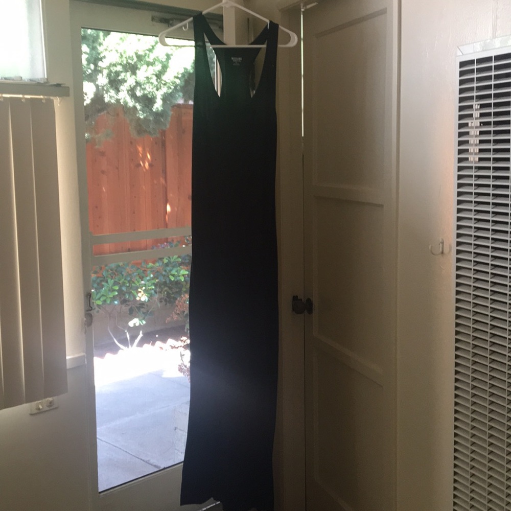 Maxi black dress